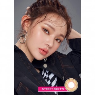 MnX STREET BROWN(月拋)